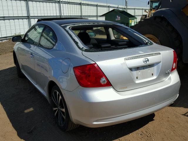 JTKDE167060136059 - 2006 TOYOTA SCION TC 银色 照片 3