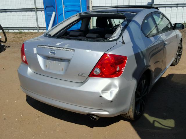 JTKDE167060136059 - 2006 TOYOTA SCION TC 银色 照片 4