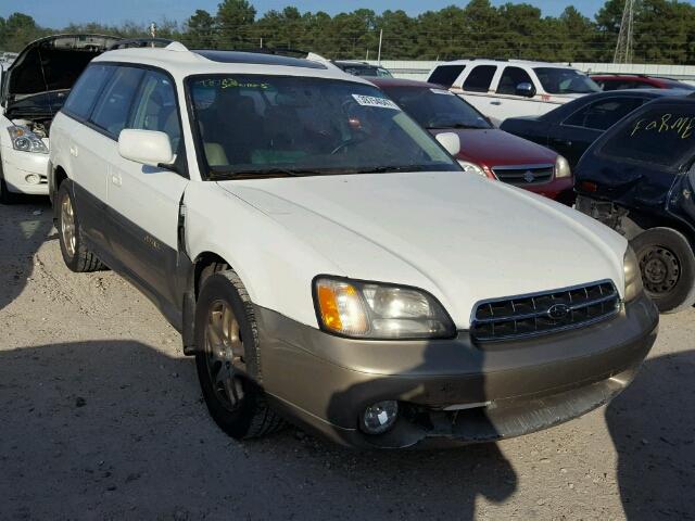 4S3BH686217628891 - 2001 SUBARU LEGACY OUT WHITE photo 1