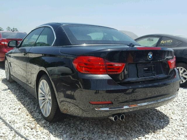 WBA3V5C50EP747791 - 2014 BMW 428 I BLACK photo 3