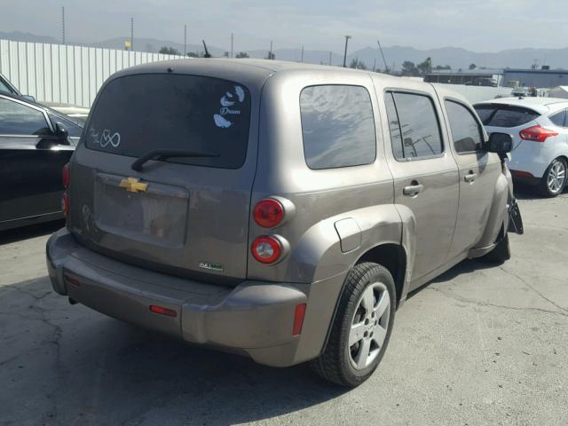 3GNBAAFW7BS662894 - 2011 CHEVROLET HHR LS BROWN photo 4