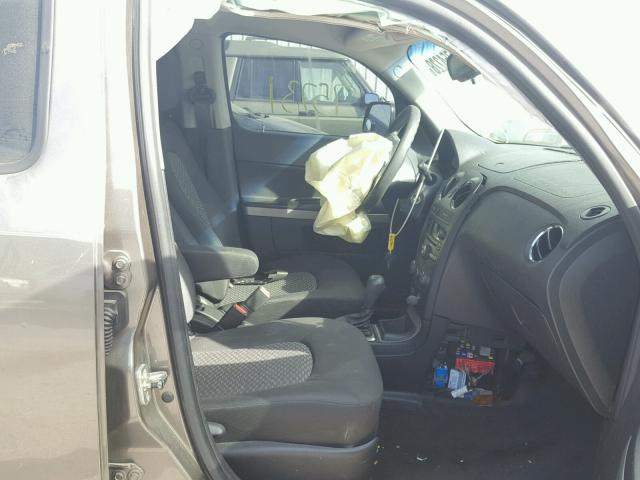 3GNBAAFW7BS662894 - 2011 CHEVROLET HHR LS BROWN photo 5