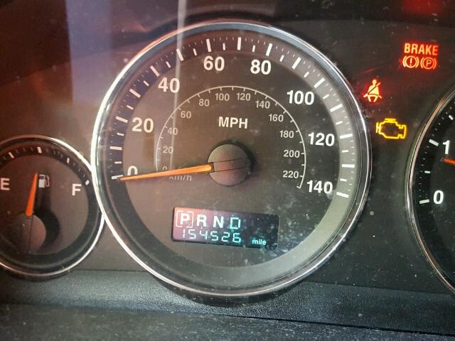 1J8HG48K37C518410 - 2007 JEEP COMMANDER GRAY photo 8