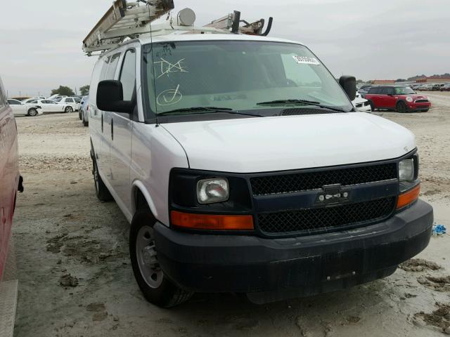 1GCGG25V061177824 - 2006 CHEVROLET EXPRESS G2 WHITE photo 1