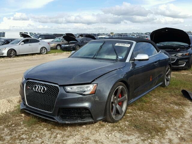 WUAC6AFH0F7900348 - 2015 AUDI RS5 GRAY photo 2