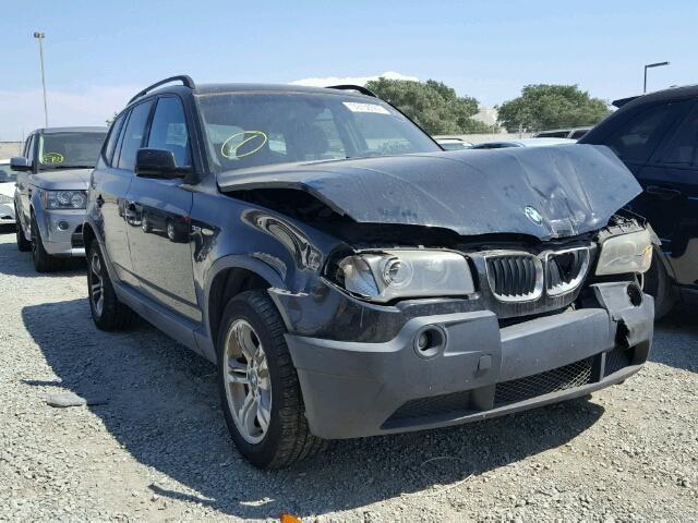 WBXPA93455WD08256 - 2005 BMW X3 BLACK photo 1