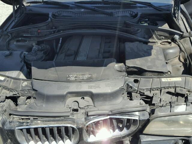 WBXPA93455WD08256 - 2005 BMW X3 BLACK photo 7