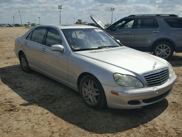 WDBNG70J73A369700 - 2003 MERCEDES-BENZ S GRAY photo 1