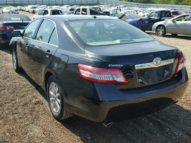 4T1BK3EK4BU127291 - 2011 TOYOTA CAMRY SE BLACK photo 3