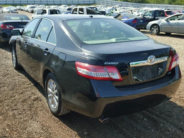 4T1BK3EK4BU127291 - 2011 TOYOTA CAMRY SE BLACK photo 3