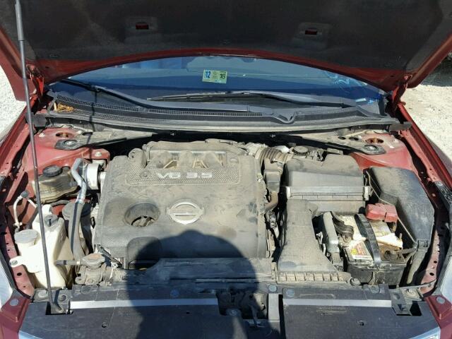 1N4BL2AP3AN560905 - 2010 NISSAN ALTIMA SR RED photo 7