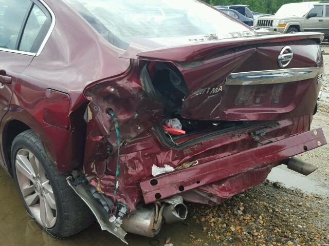 1N4BL2AP3AN560905 - 2010 NISSAN ALTIMA SR RED photo 9