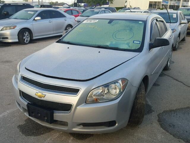 1G1ZB5E0XCF111494 - 2012 CHEVROLET MALIBU SILVER photo 2