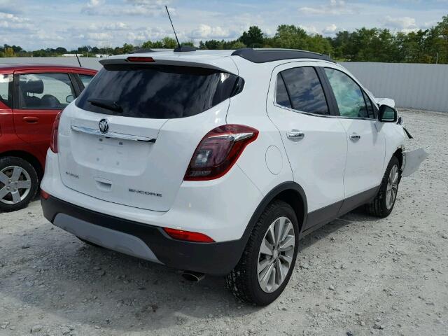 KL4CJASB1HB130104 - 2017 BUICK ENCORE PRE WHITE photo 4