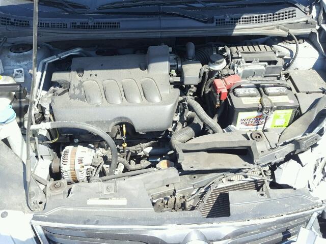 3N1AB6AP8CL780790 - 2012 NISSAN SENTRA SILVER photo 7