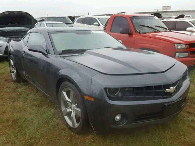 2G1FC1ED7B9188164 - 2011 CHEVROLET CAMARO CHARCOAL photo 1