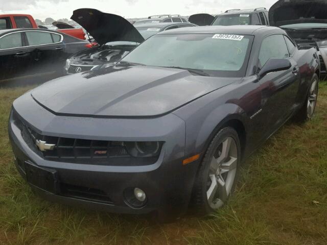 2G1FC1ED7B9188164 - 2011 CHEVROLET CAMARO CHARCOAL photo 2