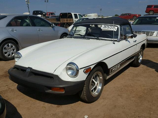 GHN5UJ455704G - 1978 MG CONVERTIBL WHITE photo 2