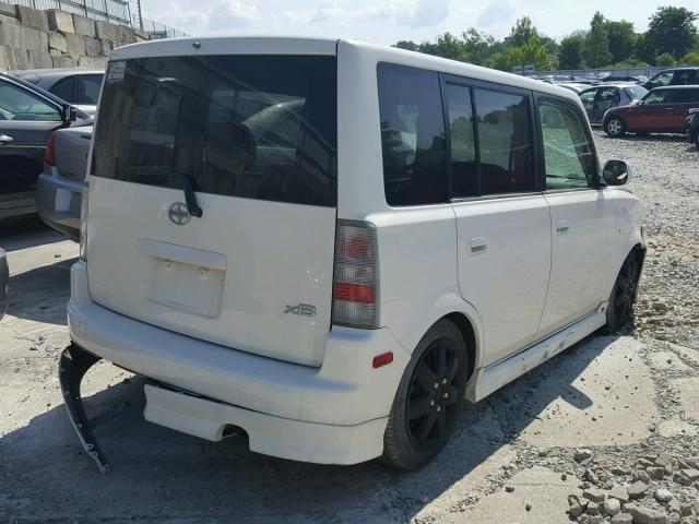 JTLKT324064050758 - 2006 TOYOTA SCION თეთრი ფოტო 4