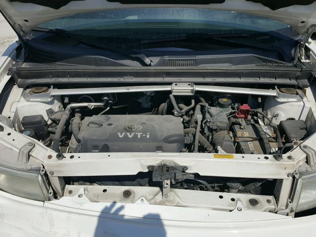 JTLKT324064050758 - 2006 TOYOTA SCION WHITE photo 7