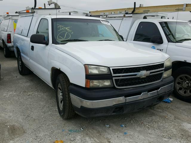 3GCEC14XX6G252899 - 2006 CHEVROLET SILVERADO WHITE photo 1