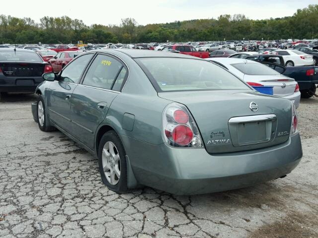 1N4AL11D25N420104 - 2005 NISSAN ALTIMA S GREEN photo 3