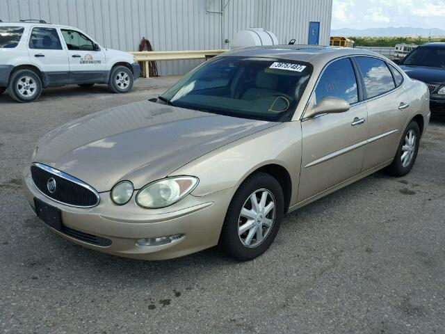 2G4WD532251265342 - 2005 BUICK LACROSSE C GOLD photo 2