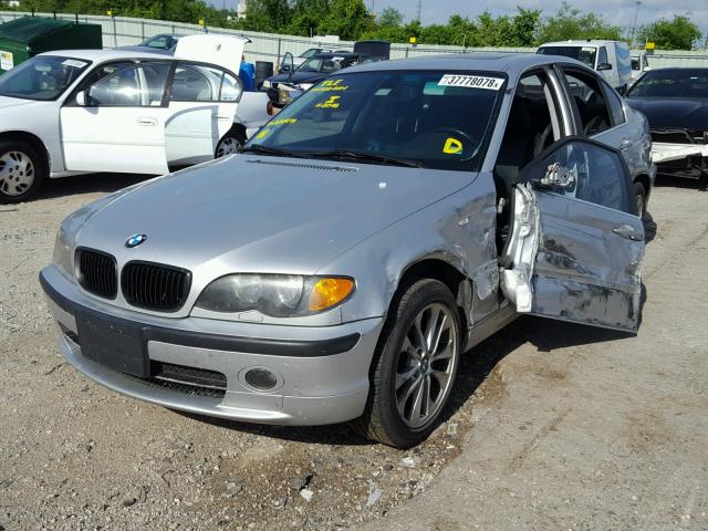 WBAEW53484PN34471 - 2004 BMW 330 XI SILVER photo 2