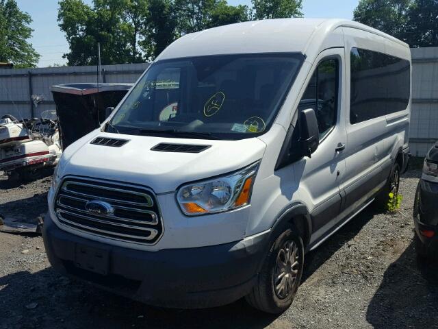 1FBAX2CM4FKA51481 - 2015 FORD TRANSIT T- WHITE photo 2