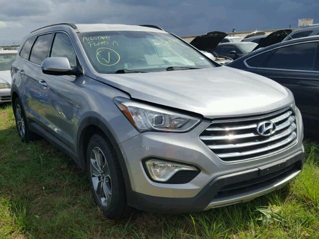 KM8SMDHF9FU116730 - 2015 HYUNDAI SANTA FE SILVER photo 1