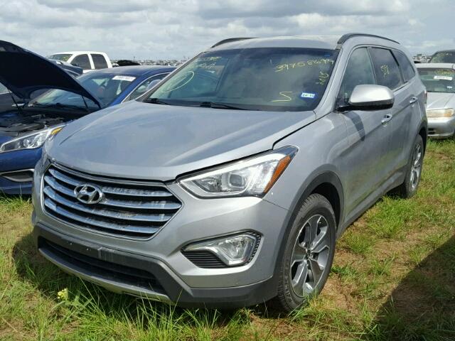 KM8SMDHF9FU116730 - 2015 HYUNDAI SANTA FE SILVER photo 2