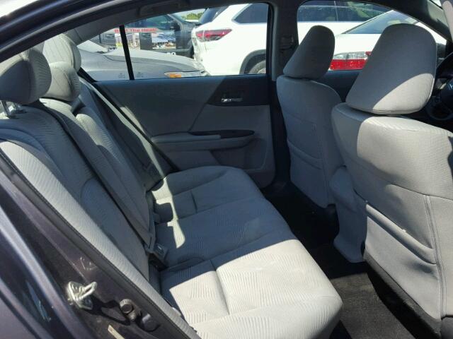 1HGCR2F39EA001358 - 2014 HONDA ACCORD GRAY photo 6