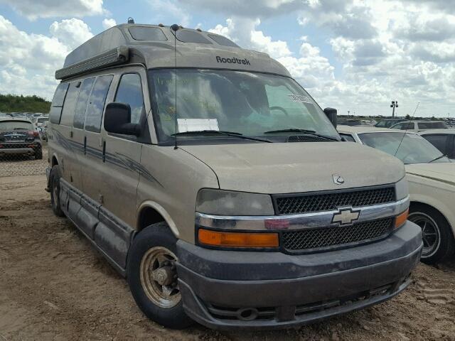 1GCHG39U171196718 - 2007 CHEVROLET EXPRESS G3 TAN photo 1