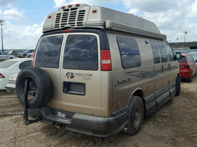 1GCHG39U171196718 - 2007 CHEVROLET EXPRESS G3 TAN photo 4