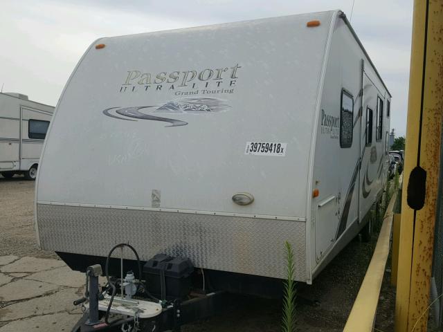 4YDT29127BT412443 - 2011 PASSPORT TRAVELTRLR WHITE photo 2