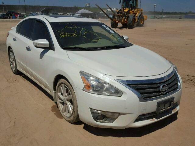 1N4AL3AP1DN557331 - 2013 NISSAN ALTIMA WHITE photo 1