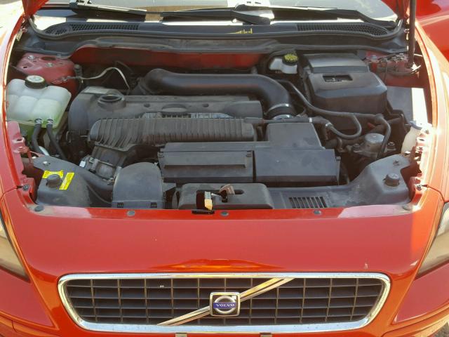 YV1MH682362155748 - 2006 VOLVO S40 T5 RED photo 7