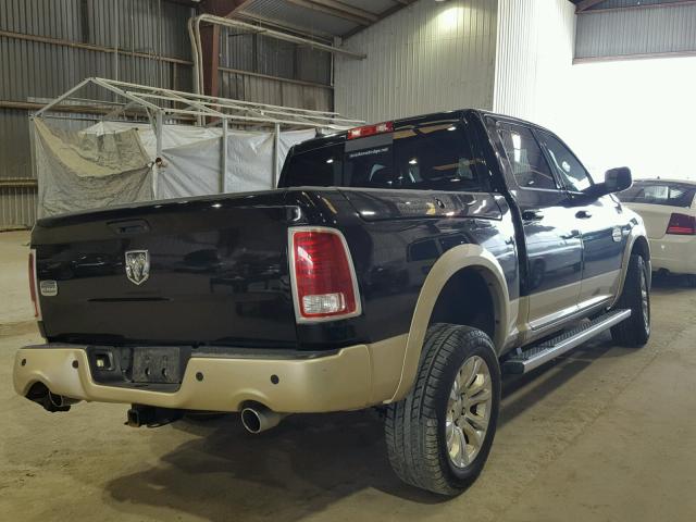 1C6RR6PTXDS581279 - 2013 RAM 1500 LONGH BLACK photo 4