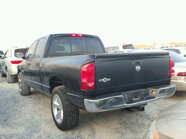 1D7HA18278S589291 - 2008 DODGE RAM 1500 S BLACK photo 3