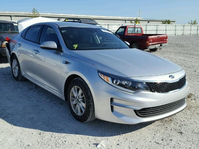 5XXGT4L33GG102226 - 2016 KIA OPTIMA LX SILVER photo 1