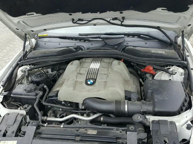 WBAEK73485B323812 - 2005 BMW 645 CI AUT თეთრი ფოტო 7