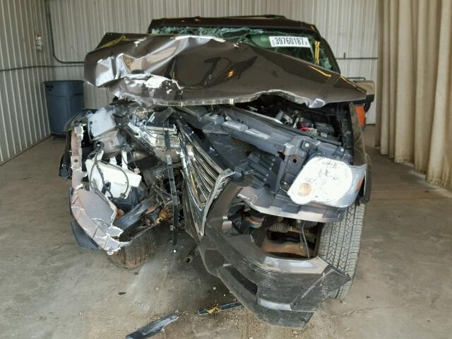 1FMEU75857UA40946 - 2007 FORD EXPLORER L GRAY photo 9