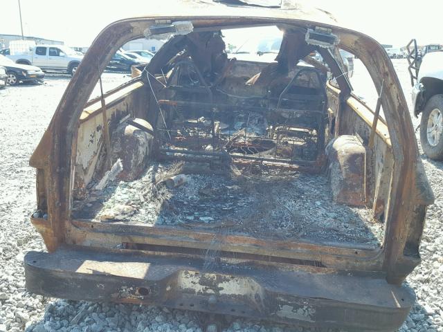 3B4GM07Y8KM909177 - 1989 DODGE RAMCHARGER BURN photo 10