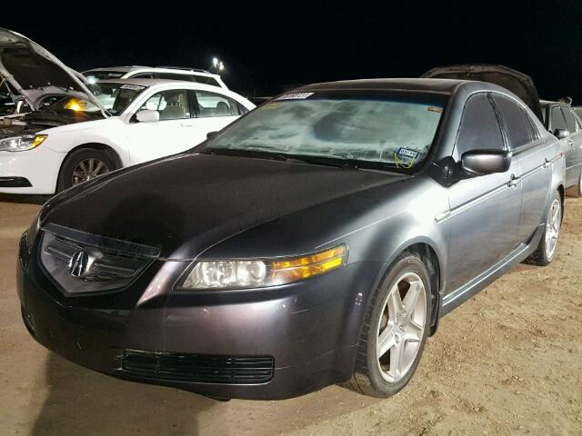 19UUA66275A038094 - 2005 ACURA TL GRAY photo 2