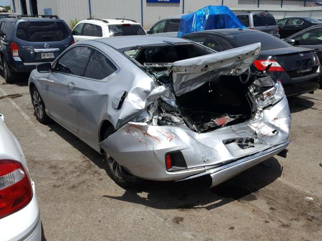 1HGCT1B35DA010722 - 2013 HONDA ACCORD LX- SILVER photo 3