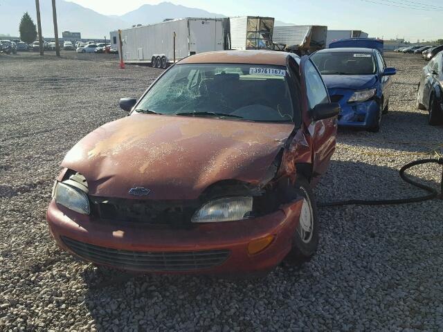 1G1JF52T3W7174855 - 1998 CHEVROLET CAVALIER ORANGE photo 2