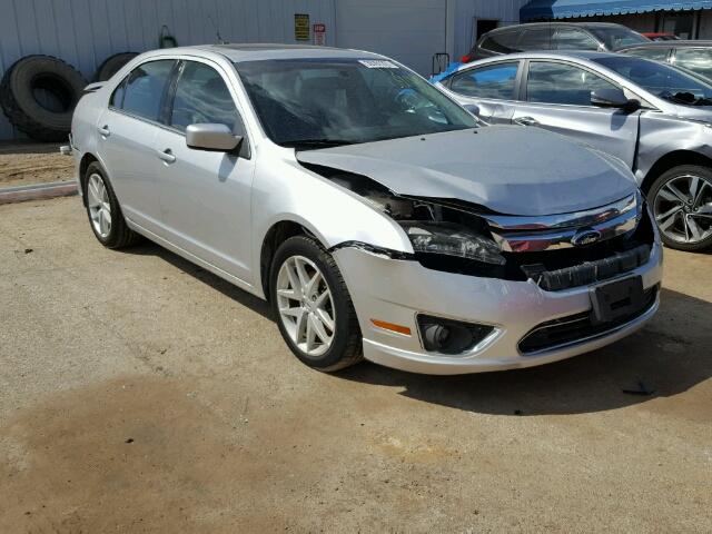 3FAHP0JA1CR331296 - 2012 FORD FUSION SEL SILVER photo 1