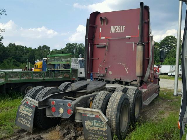 1FUY0SEB61LG92818 - 2001 FREIGHTLINER MEDIUM CON MAROON photo 4