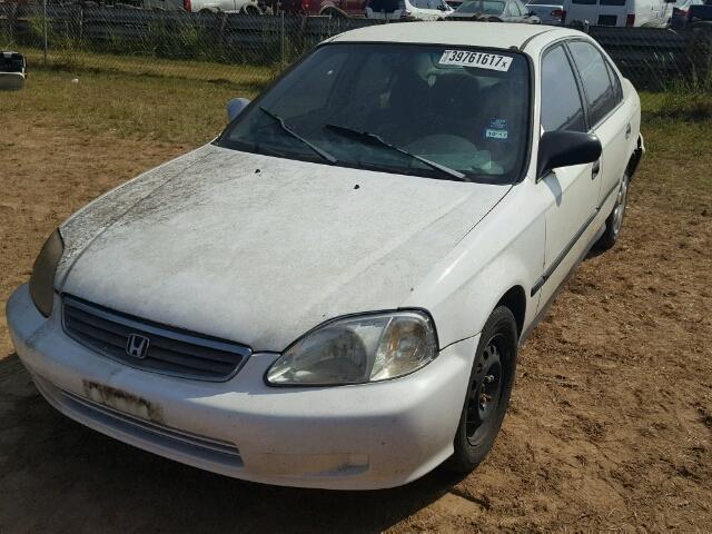 1HGEJ6672XL031559 - 1999 HONDA CIVIC LX WHITE photo 2