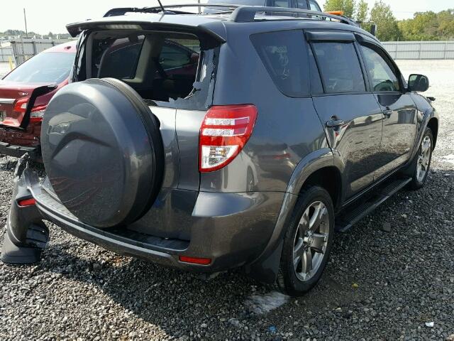 2T3WF4DV8BW070656 - 2011 TOYOTA RAV4 SPORT GRAY photo 4